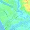 Jamestown Pointe Park topographic map, elevation, terrain