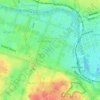 Plaza San Martín topographic map, elevation, terrain