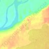 Deshka Landing topographic map, elevation, terrain