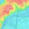 Les Berges de Saint-Clair topographic map, elevation, terrain