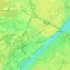 Hout-Blerick topographic map, elevation, terrain