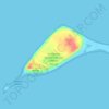 Protection Island topographic map, elevation, terrain