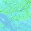 Alders Town topographic map, elevation, terrain