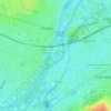 Parc des Impressionistes topographic map, elevation, terrain