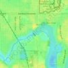 City of Tampa Waterworks Dam topographic map, elevation, terrain