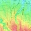 Ciliwung topographic map, elevation, terrain