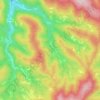 Skalka topographic map, elevation, terrain