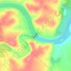 Max Starcke Dam topographic map, elevation, terrain