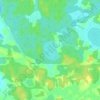 Irvine Lake topographic map, elevation, terrain