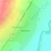 Kurumkan topographic map, elevation, terrain