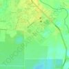 Energy Park topographic map, elevation, terrain