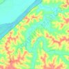 Loose Creek topographic map, elevation, terrain