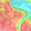 Tealtown Ball Park topographic map, elevation, terrain