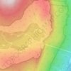 North Lake topographic map, elevation, terrain