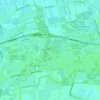 Landgoed Steenenburg topographic map, elevation, terrain