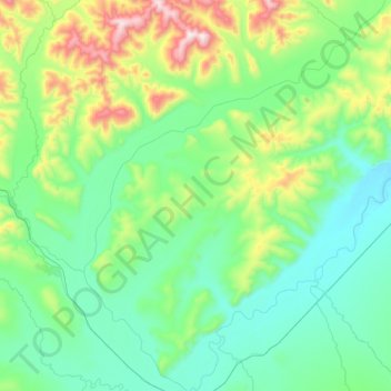 Сулук topographic map, elevation, terrain