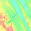 Rio Cochó topographic map, elevation, terrain