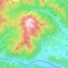 Reiting topographic map, elevation, terrain