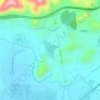 Melania topographic map, elevation, terrain
