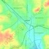 Tanyard Creek topographic map, elevation, terrain