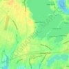 Opeechee Heights Beach topographic map, elevation, terrain