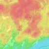 Paddys Lake topographic map, elevation, terrain