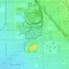 Cars Land topographic map, elevation, terrain