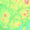 Boreas River topographic map, elevation, terrain
