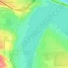 Chatfield Reservoir topographic map, elevation, terrain