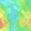 Long Pond topographic map, elevation, terrain