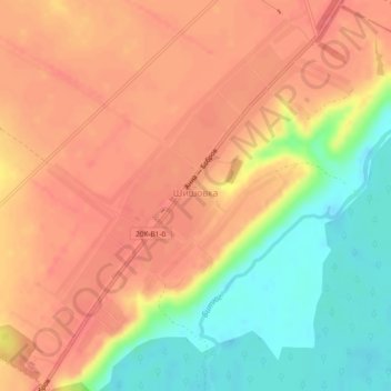 Шишовка topographic map, elevation, terrain
