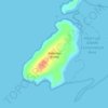 Anderson Island topographic map, elevation, terrain