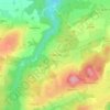 Siegharting topographic map, elevation, terrain