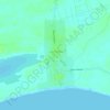 Lower Bogue topographic map, elevation, terrain