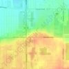 Onondaga Escarpment topographic map, elevation, terrain