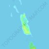 Devil's Cay topographic map, elevation, terrain