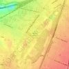 Parque Bicentenario Cerrillos topographic map, elevation, terrain