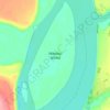 Manitou Island topographic map, elevation, terrain