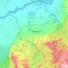 Bunyaruguru/Kichwambe Volcanic Field topographic map, elevation, terrain