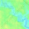 Lime Creek topographic map, elevation, terrain