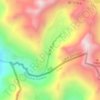 Sumdorong Chu topographic map, elevation, terrain