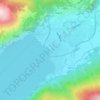 Panama Beach topographic map, elevation, terrain