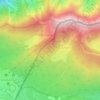 Wald-Wild-Schongebiet topographic map, elevation, terrain