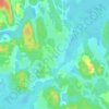 Горы topographic map, elevation, terrain