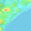 Parque dos Ventos topographic map, elevation, terrain