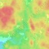 Manitouwabing River topographic map, elevation, terrain