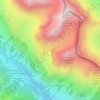 Vallon Froid topographic map, elevation, terrain