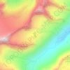 Rinnensee topographic map, elevation, terrain