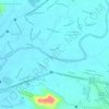 Rio Guaribas topographic map, elevation, terrain