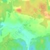 Астафьево topographic map, elevation, terrain